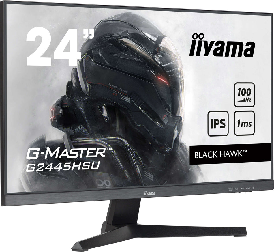 iiyama G-MASTER G2445HSU-B2 computer monitor 61 cm (24") 1920 x 1080 pixels Full HD LCD Black