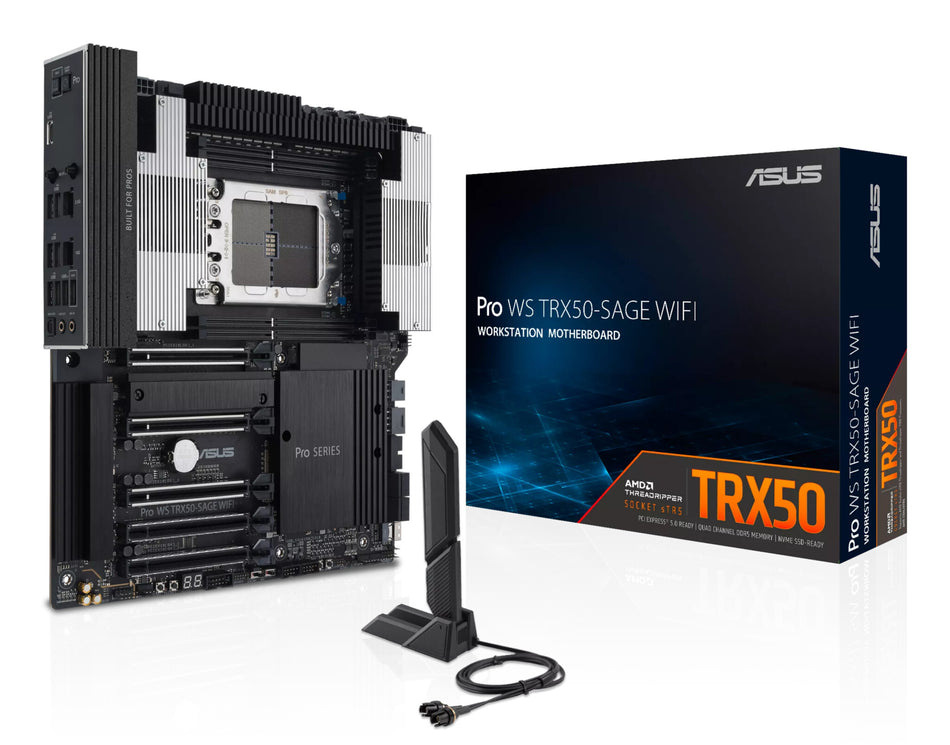 ASUS Pro WS TRX50-SAGE WIFI AMD TRX50 Socket sTR5 SSI CEB