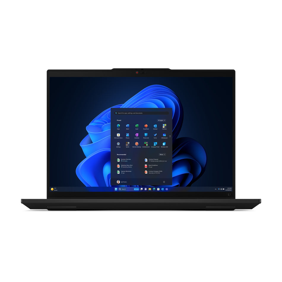 Lenovo ThinkPad L14 Gen 5 (Intel) Intel Core Ultra 5 125U Laptop 35.6 cm (14") WUXGA 16 GB DDR5-SDRAM 512 GB SSD Wi-Fi 6E (802.11ax) Windows 11 Pro Black