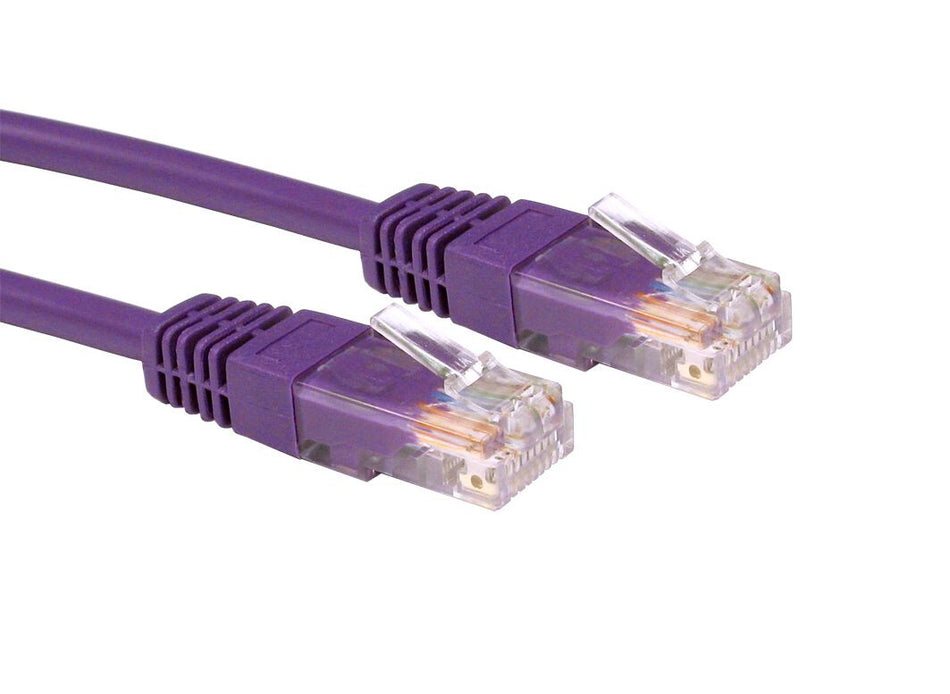 Cables Direct URT-603V networking cable Violet 3 m Cat5e U/UTP (UTP)