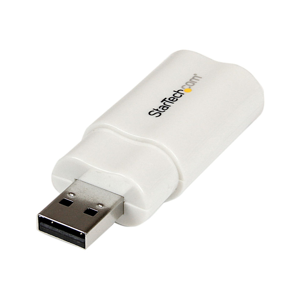 StarTech.com USB to Stereo Audio Adapter Converter