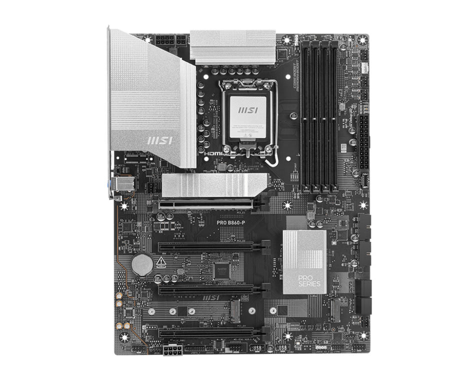 MSI PRO B860-P motherboard Intel B860 LGA 1851 (Socket V1) ATX