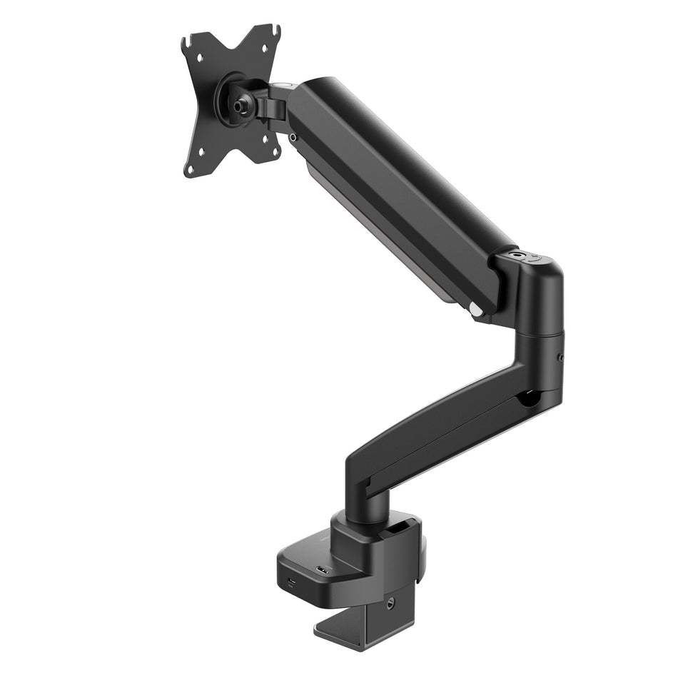 j5create JTSA301 Ergonomic Monitor Mount with Dock, Black