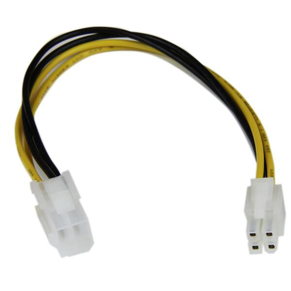 StarTech.com 8in ATX12V 4 Pin P4 CPU Power Extension Cable - M/F