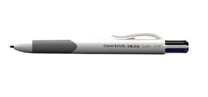 Papermate S0977260 rollerball pen Clip-on retractable pen Black, Blue, Green, Red