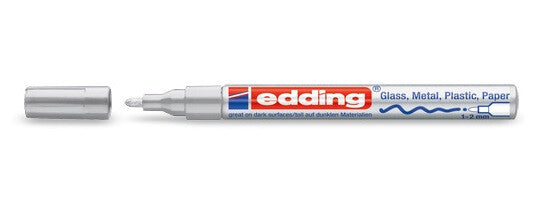 Edding 751 Silver 10 pc(s)