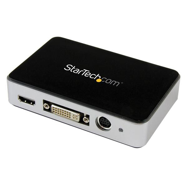 StarTech.com USB 3.0 Video Capture Device - HDMI / DVI / VGA / Component HD Video Recorder - 1080p 60fps - TAA