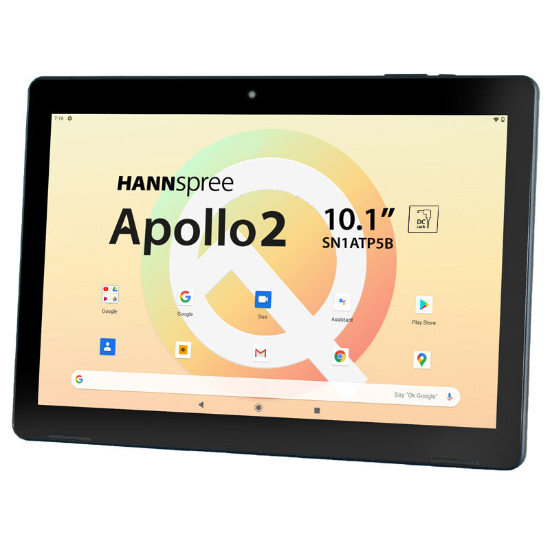 Hannspree HANNSpad Apollo 2 Mediatek 32 GB 25.6 cm (10.1") 3 GB Wi-Fi 5 (802.11ac) Android 10 Black