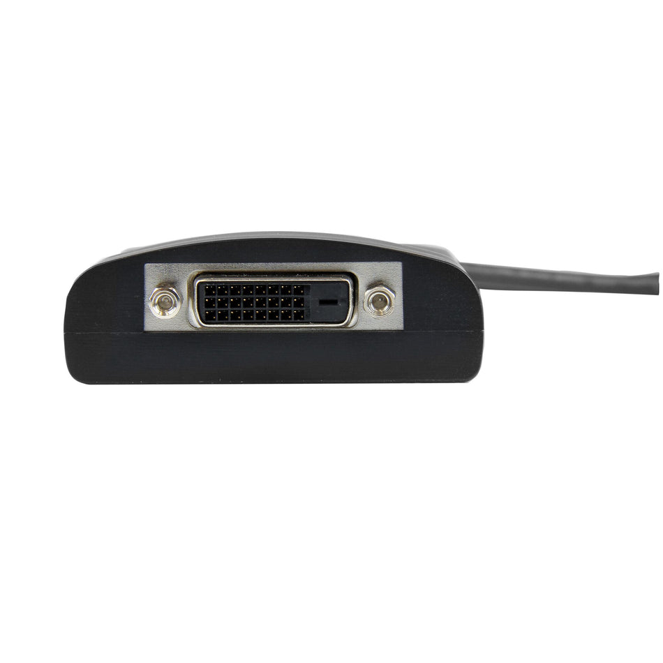 StarTech.com DisplayPort to DVI Dual Link Active Adapter - DisplayPort to DVI-D Adapter Video Converter 2560x1600 60Hz - DP 1.2 to DVI Monitor - USB Powered - Latching DP Connector