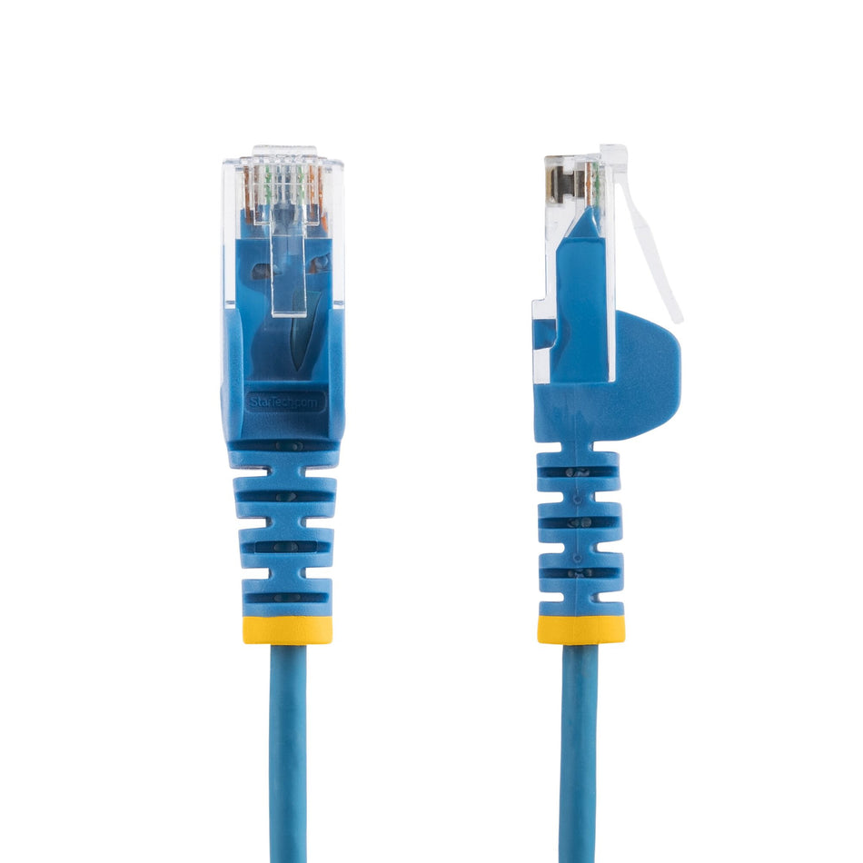 StarTech.com 2 m CAT6 Cable - Slim - Snagless RJ45 Connectors - Blue