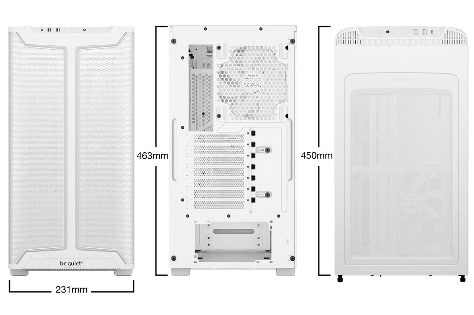 be quiet! Pure Base 501 DX White Midi Tower