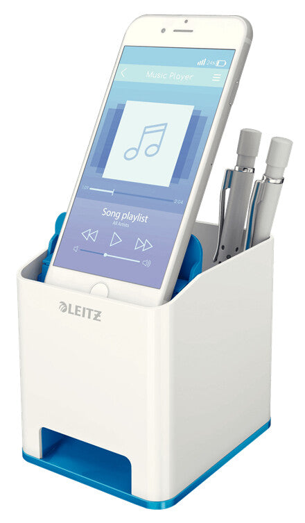 Leitz 53631036 pen/pencil holder Polystyrene Blue, White