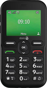 Doro Leva E10 6.1 cm (2.4") 118.9 g Black Senior phone