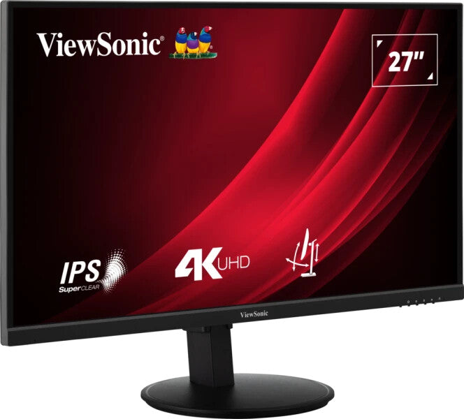 Viewsonic VG Series VG2708-4K LED display 68.6 cm (27") 3840 x 2160 pixels 4K Ultra HD Black