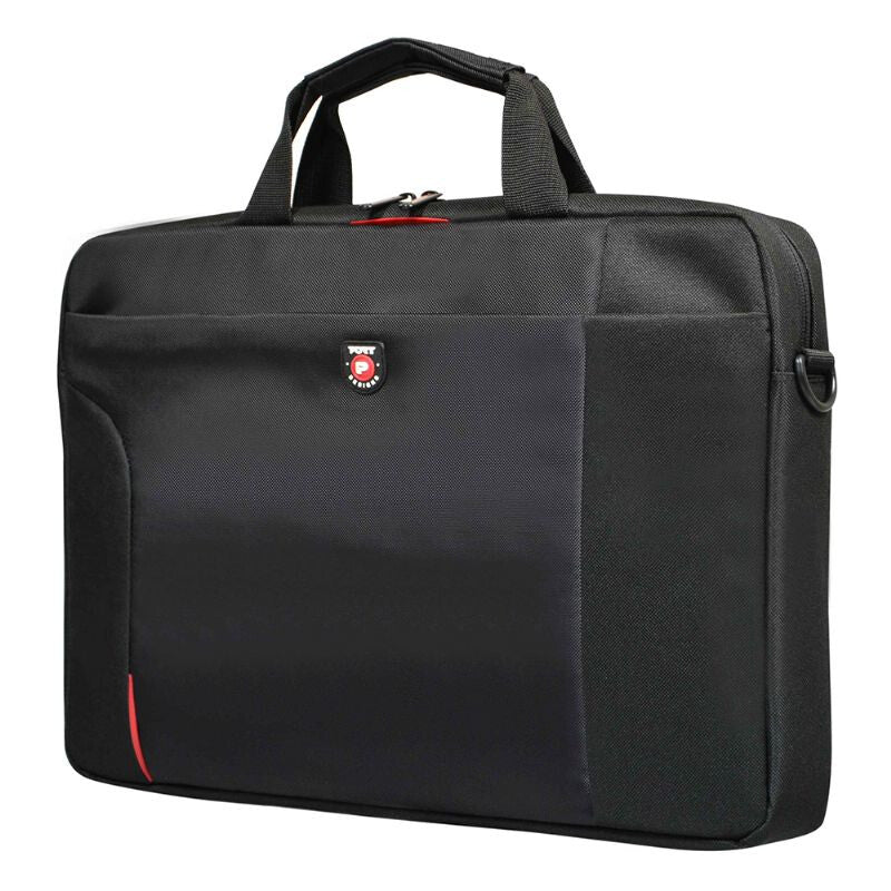 Port Designs Houston Toploading 39.6 cm (15.6") Briefcase Black