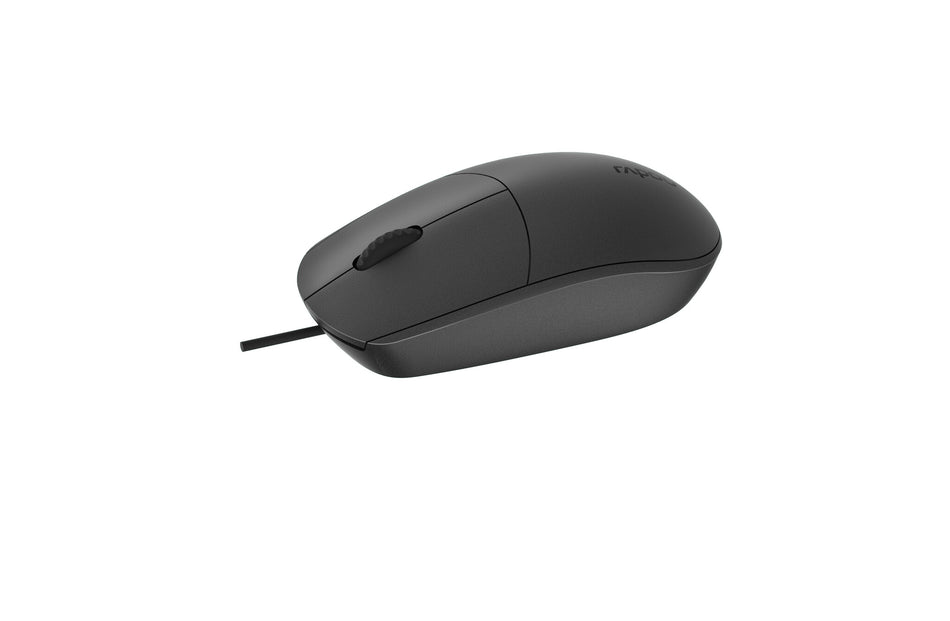 Rapoo N100-BK mouse Office Ambidextrous USB Type-A Optical 1600 DPI