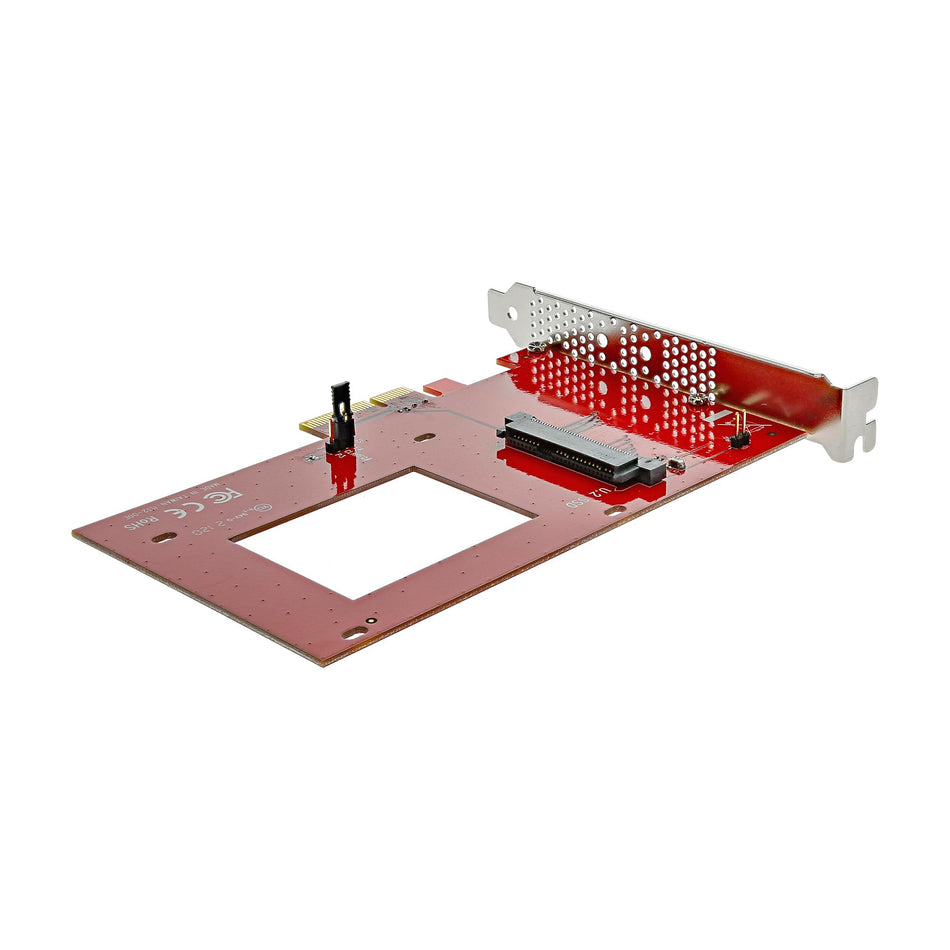 StarTech.com U.2 to PCIe Adapter for 2.5" U.2 NVMe SSD - SFF-8639 - x4 PCI Express 4.0