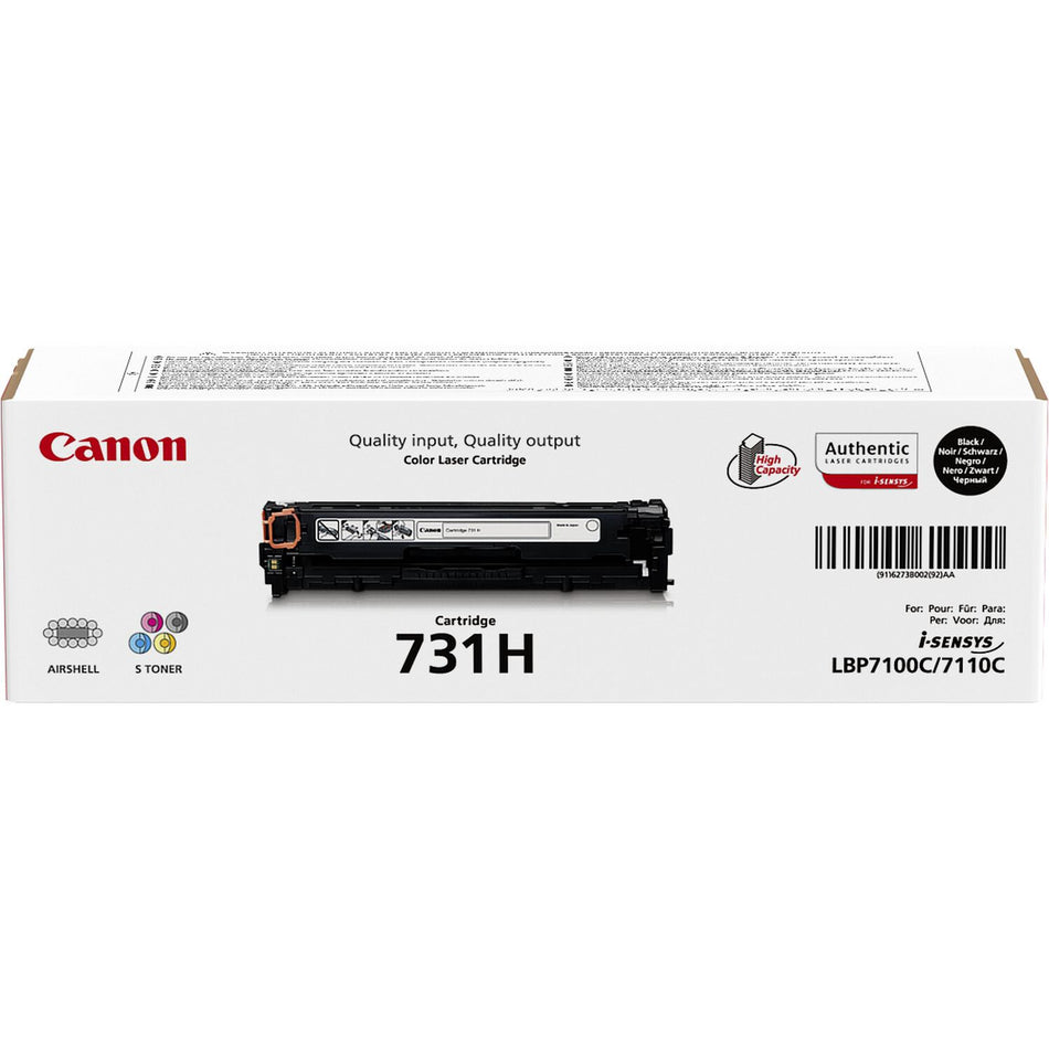 Canon 731H toner cartridge 1 pc(s) Original Black