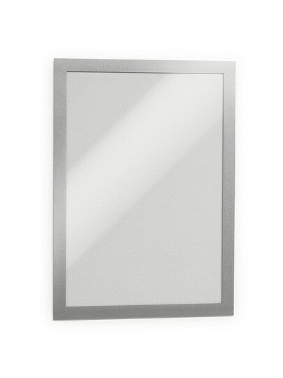 Durable 4872-23 magnetic frame A4 Silver