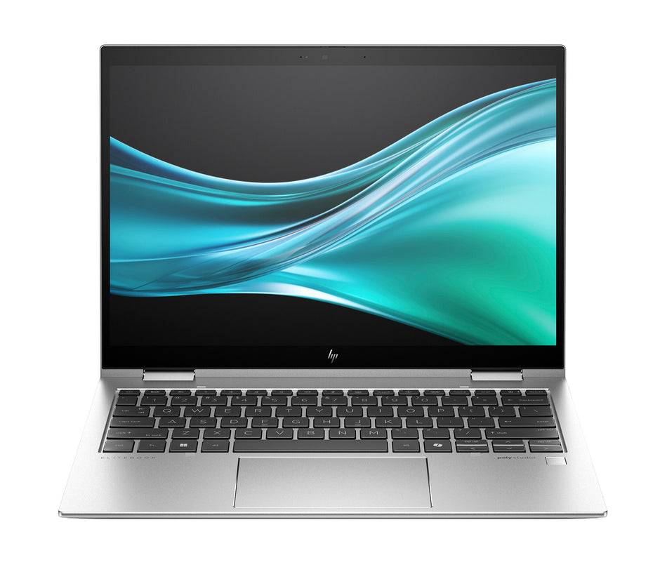 HP Elite x360 830 G11 Intel Core Ultra 7 155U Hybrid (2-in-1) 33.8 cm (13.3") Touchscreen WUXGA 16 GB LPDDR5x-SDRAM 512 GB SSD Wi-Fi 6E (802.11ax) Windows 11 Pro Silver