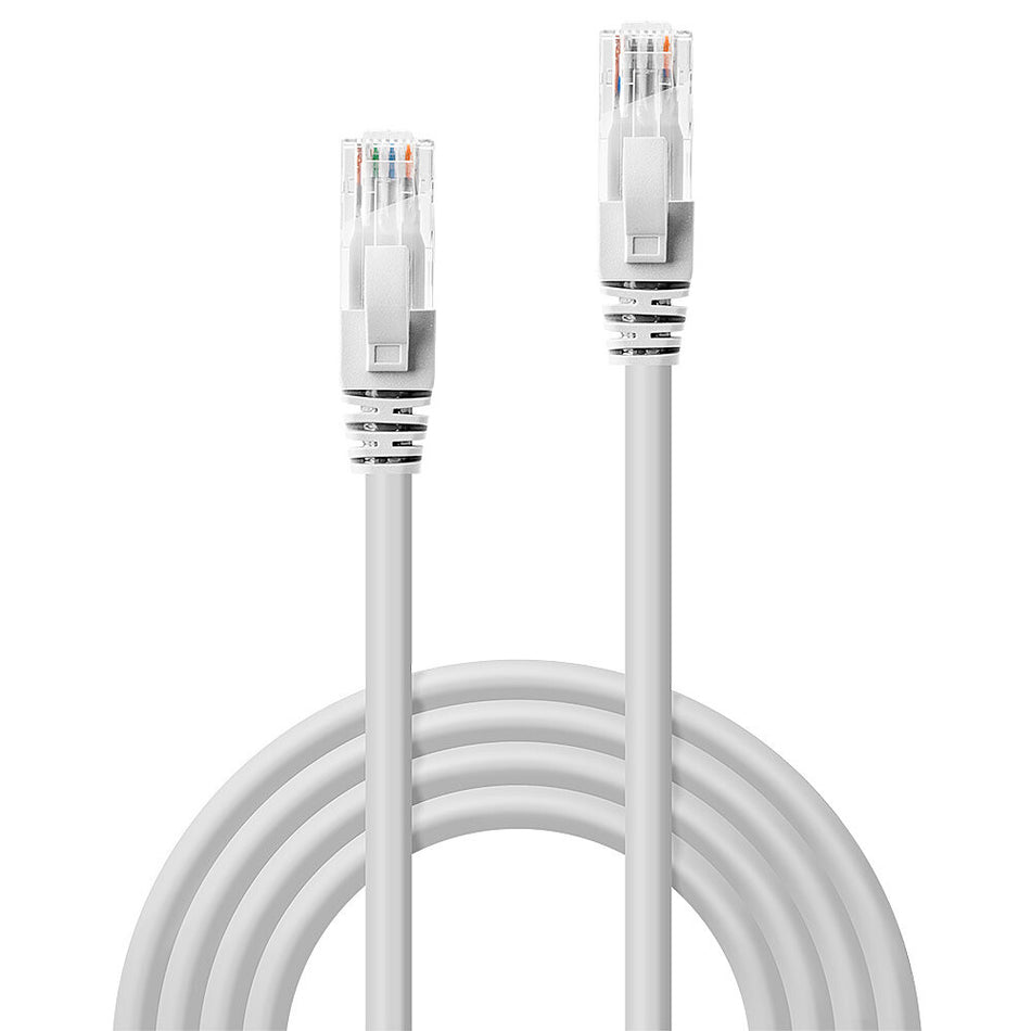 Lindy 0.5m CAT6 U/UTP Network Cable, White