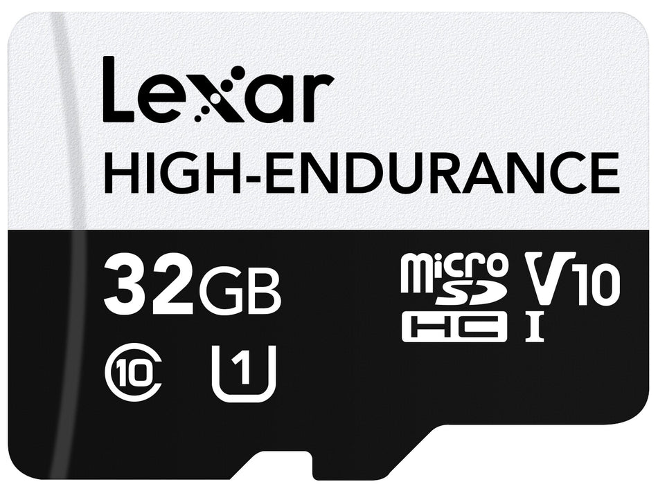 Lexar High-Endurance 32 GB MicroSDHC UHS-I Class 10