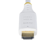 StarTech.com 6ft (1.8m) Premium Certified High Speed HDMI Cable, 4K 60Hz/1440p 144Hz, HDR10/HDCP 2.2/ARC, 18Gbps, UHD HDMI 2.0 Cord for TV/Monitor/Display, TPE Jacket, White