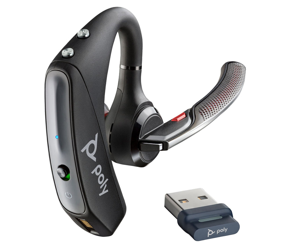 POLY Voyager 5200 USB-A Bluetooth Headset +BT700 dongle