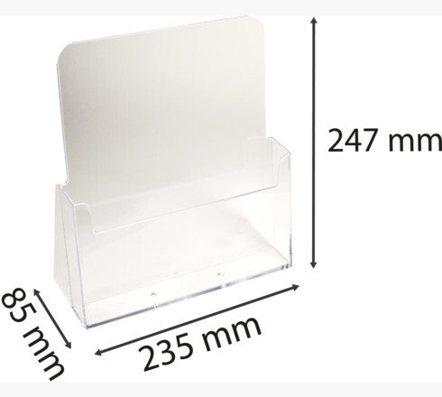 Exacompta 74058D desk tray/organizer Polystyrene Transparent