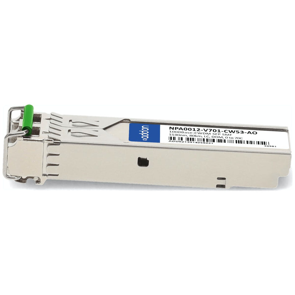 AddOn Networks NPA0012-V701-CW53-AO network transceiver module Fiber optic 1000 Mbit/s SFP 1530 nm