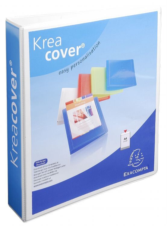 Exacompta 51844E ring binder A4 White