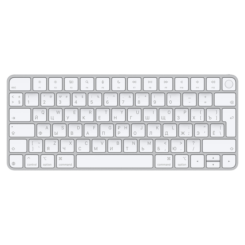 Apple Magic Keyboard with Touch ID for Mac models with silicon (USB–C) - Russian