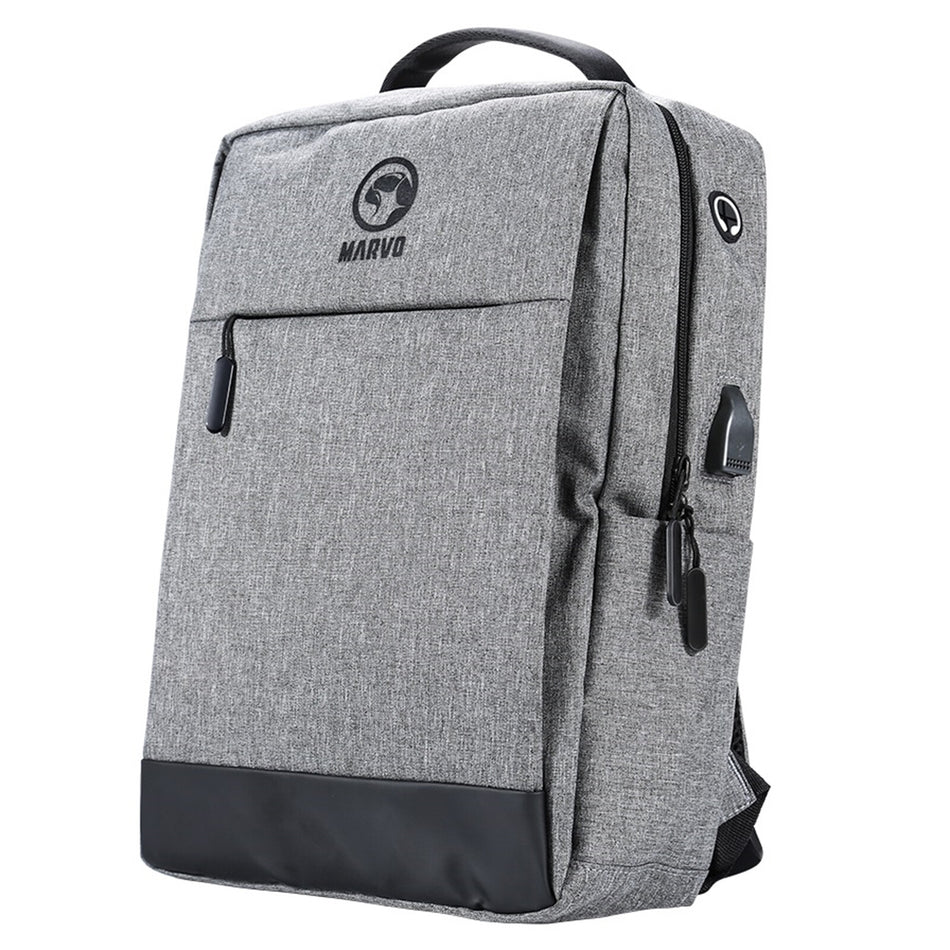 Marvo BA-03 backpack Casual backpack Grey Fabric