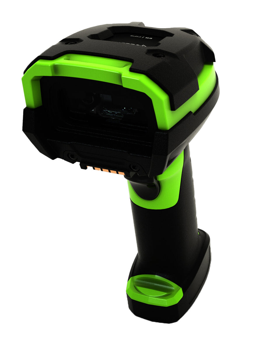 Zebra LI3678-ER Handheld bar code reader 1D Black, Green