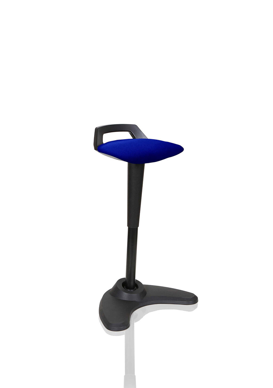 Dynamic KCUP1207 saddle chair Padded seat Blue Fabric, Foam Black Metal Metal, Plastic 1 pc(s)