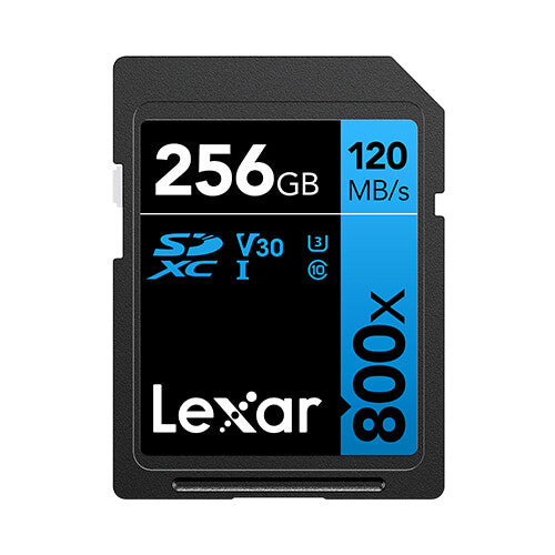 Lexar High-Performance 800x 256 GB SDXC UHS-I Class 10