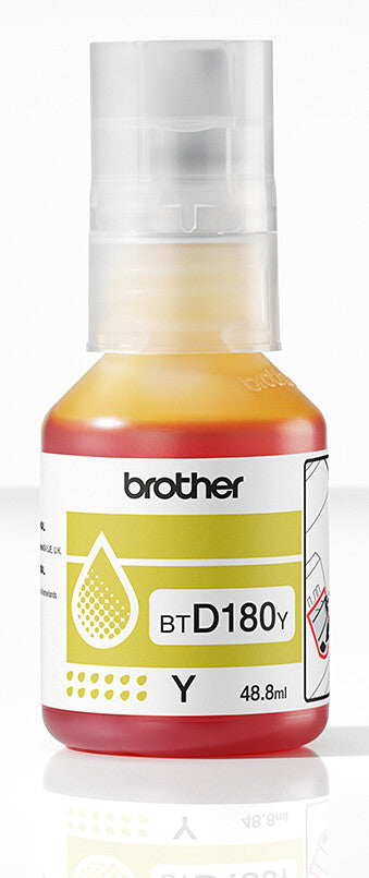 Brother BTD180Y Yellow Genuine Ink Bottle