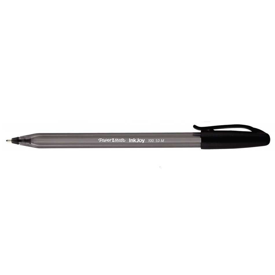 Papermate InkJoy 100 ST Black, Blue, Red Stick ballpoint pen Medium 8 pc(s)