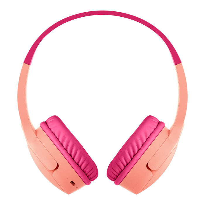 Belkin SoundForm Mini Headset Wireless Head-band Calls/Music USB Type-C Pink