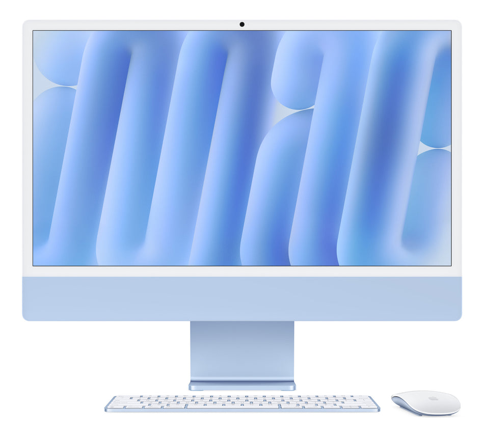 Apple iMac Apple M M4 59.7 cm (23.5") 4480 x 2520 pixels All-in-One PC 16 GB 256 GB SSD macOS Sequoia Wi-Fi 6E (802.11ax) Blue
