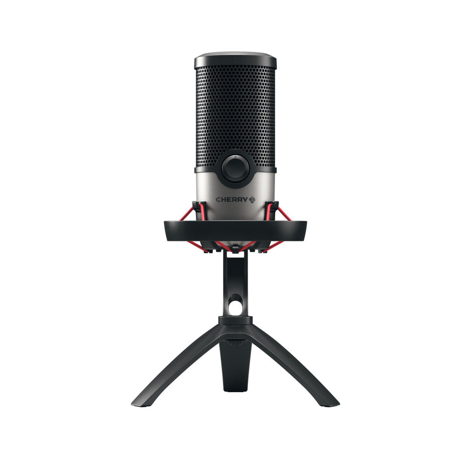 CHERRY UM 6.0 ADVANCED Black, Silver Table microphone