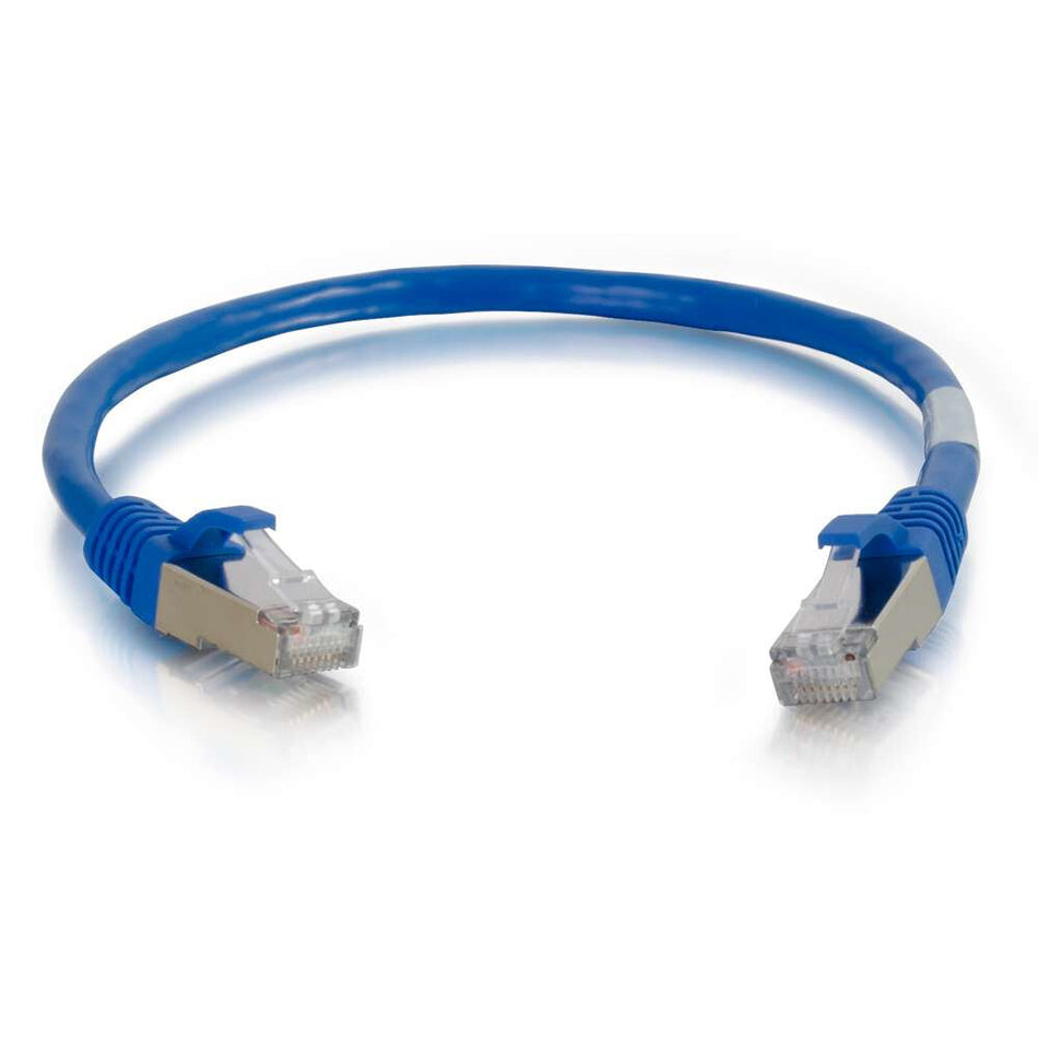 C2G Cat6a SSTP 10m networking cable Blue S/FTP (S-STP)