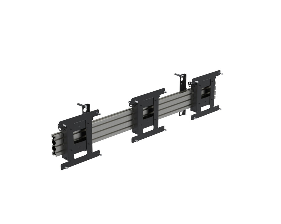 Ergonomic Solutions SpacePole Digital Signage Menu board mount, with tilt, for 3 screens (portrait) up to 32" (VESA 100 and 200)