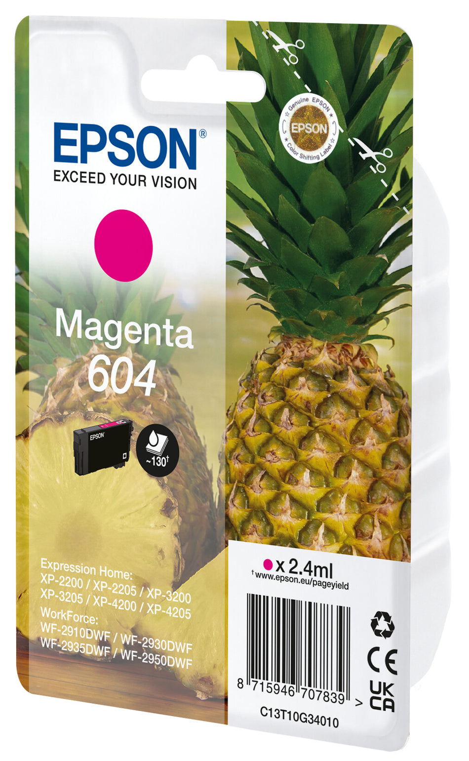 Epson 604 ink cartridge 1 pc(s) Original Standard Yield Magenta