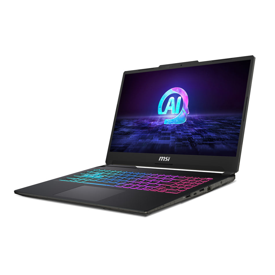 MSI Cyborg 15 AI A1VEK-002UK Intel Core Ultra 7 155H Laptop 39.6 cm (15.6") Full HD 16 GB DDR5-SDRAM 512 GB SSD NVIDIA GeForce RTX 4050 Wi-Fi 6E (802.11ax) Windows 11 Home Black