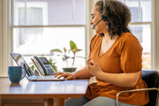 HP Poly Edge E320 IP Phone and PoE-enabled
