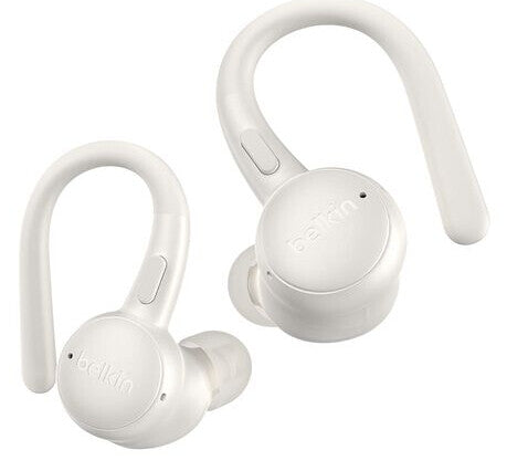Belkin SoundForm ActiveFit Headset Wired & Wireless Ear-hook Calls/Music USB Type-C Bluetooth White