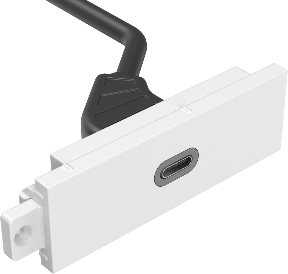 Vision TC3 USBC socket-outlet White