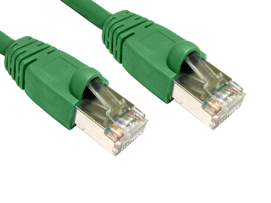 Cables Direct B6ST-710G networking cable Green 10 m Cat6 F/UTP (FTP)