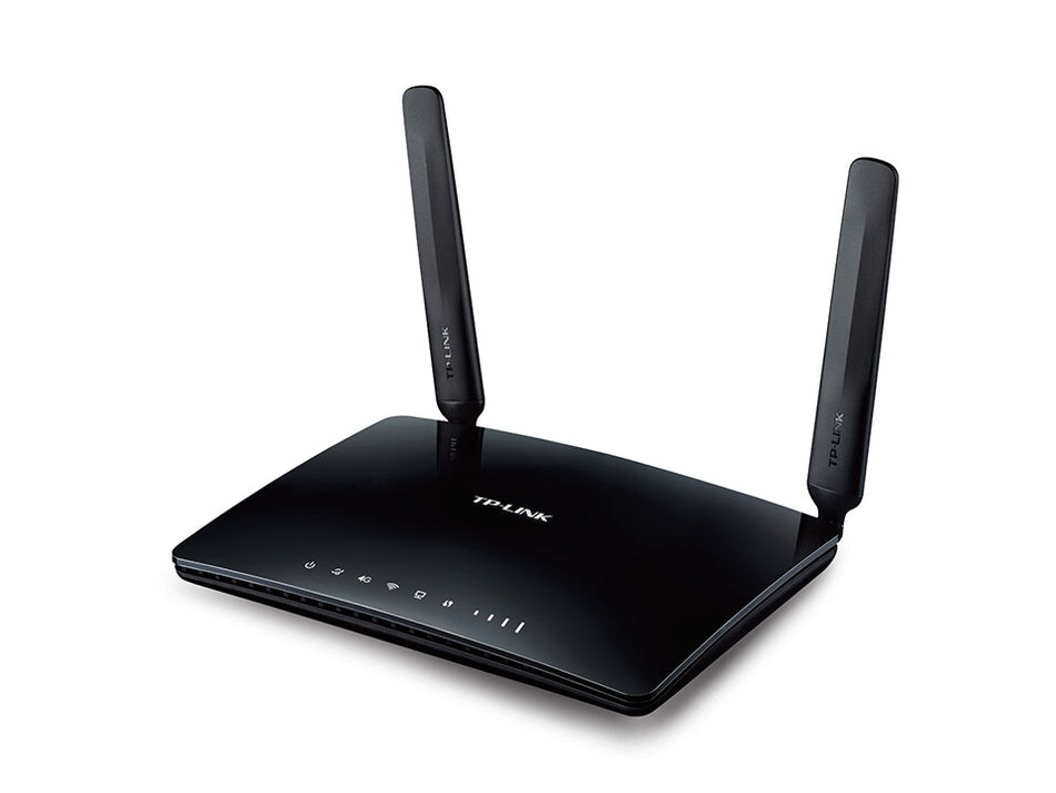 TP-Link Archer MR200 wireless router Fast Ethernet Dual-band (2.4 GHz / 5 GHz) 4G Black